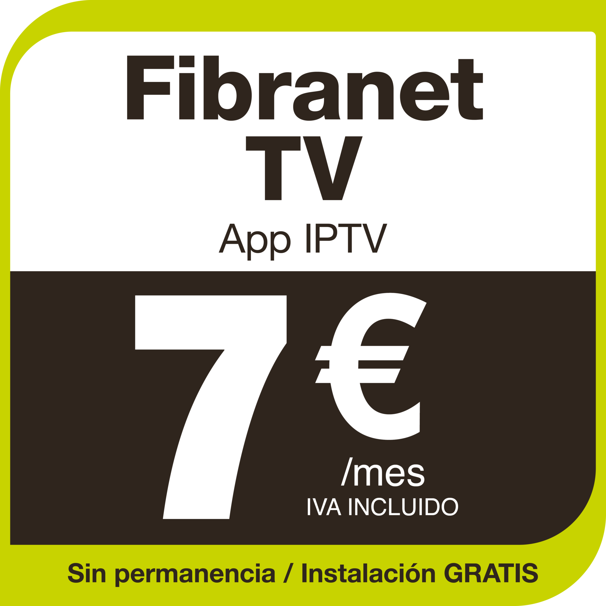 Tarifa Fibranet TV