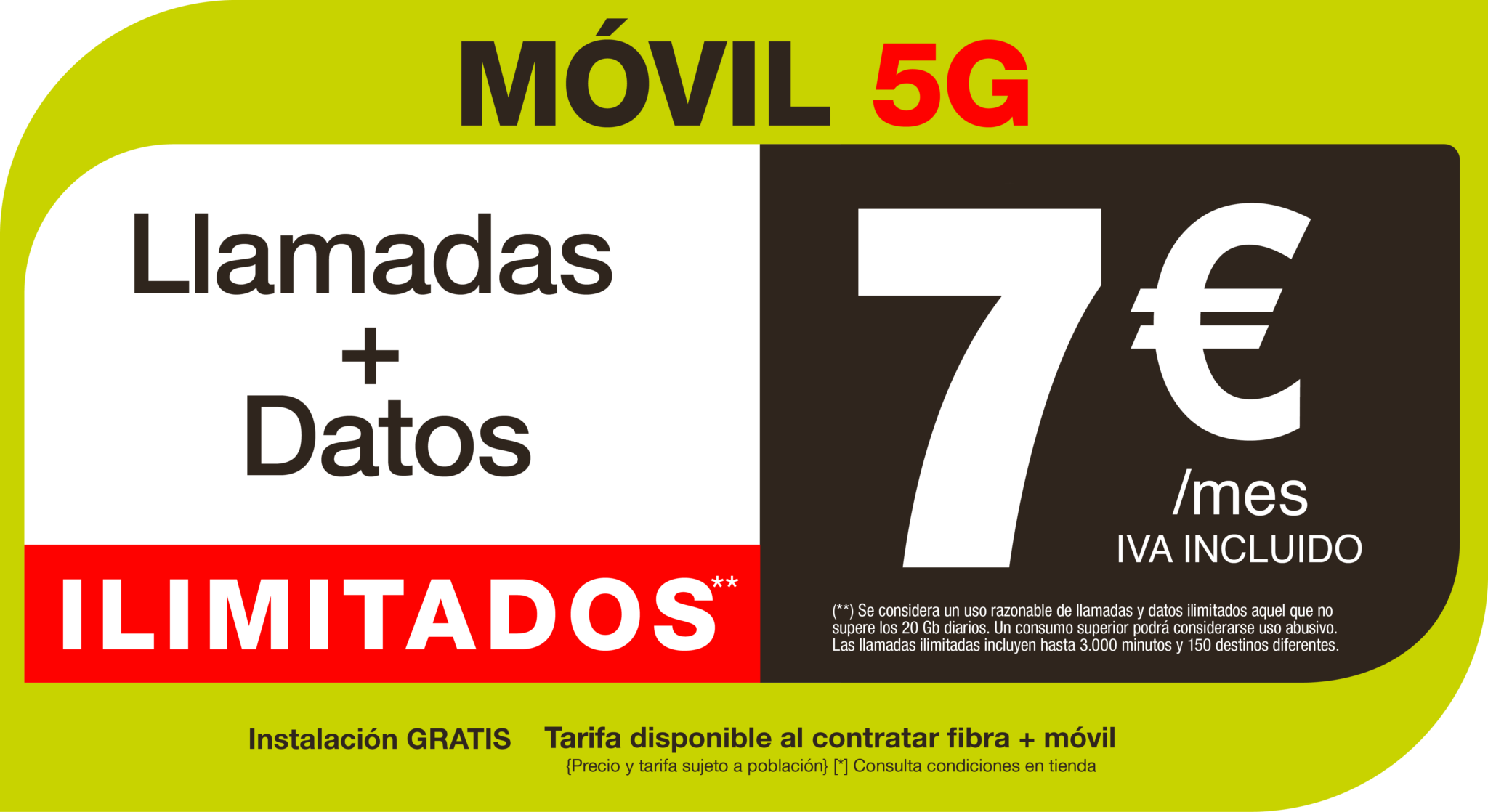 Tarifas móvil datos ilimitados Tarifas Móvil Datos ilimimtados 5G