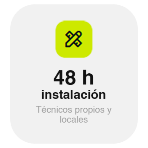 48h instalación