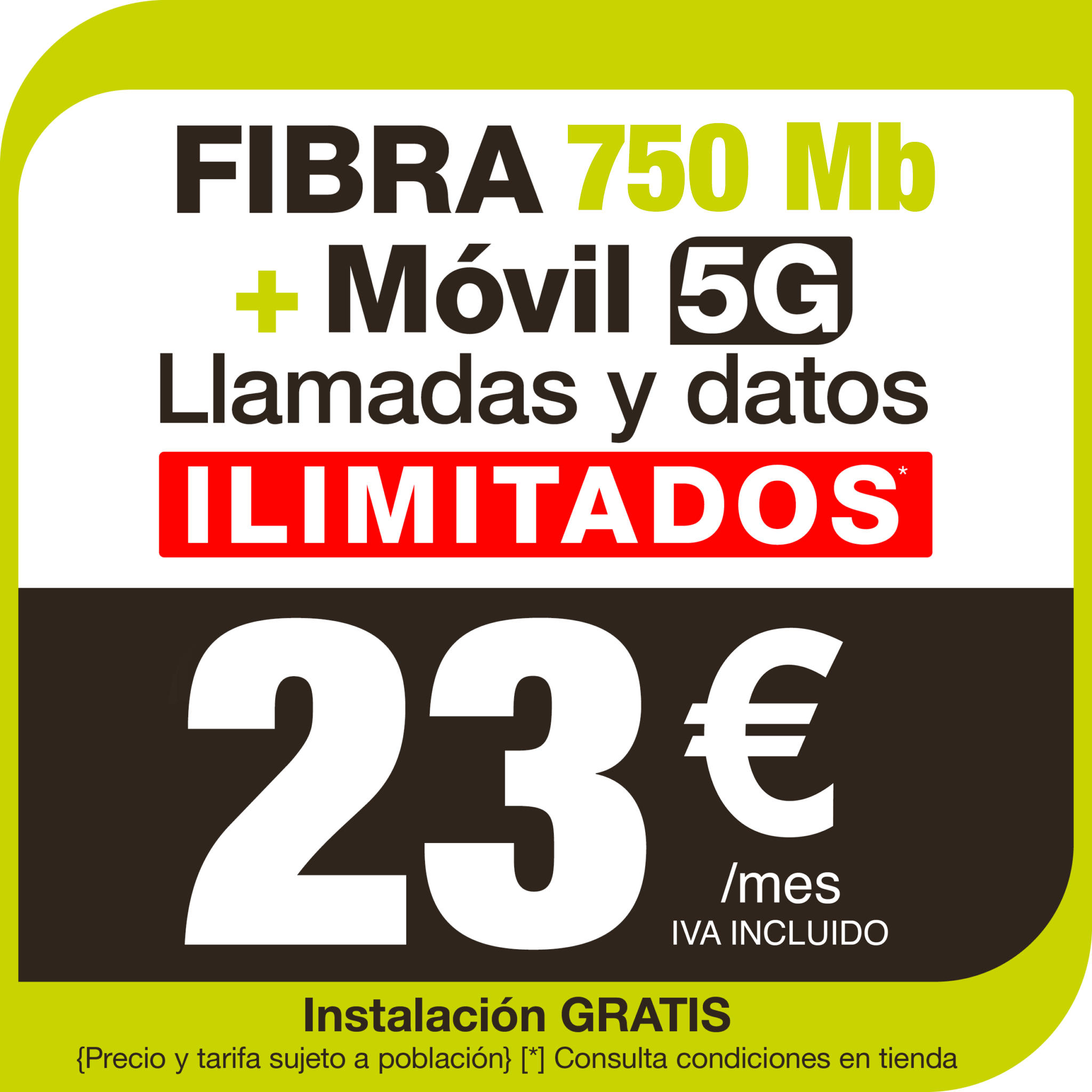 Tarifa convergente promo